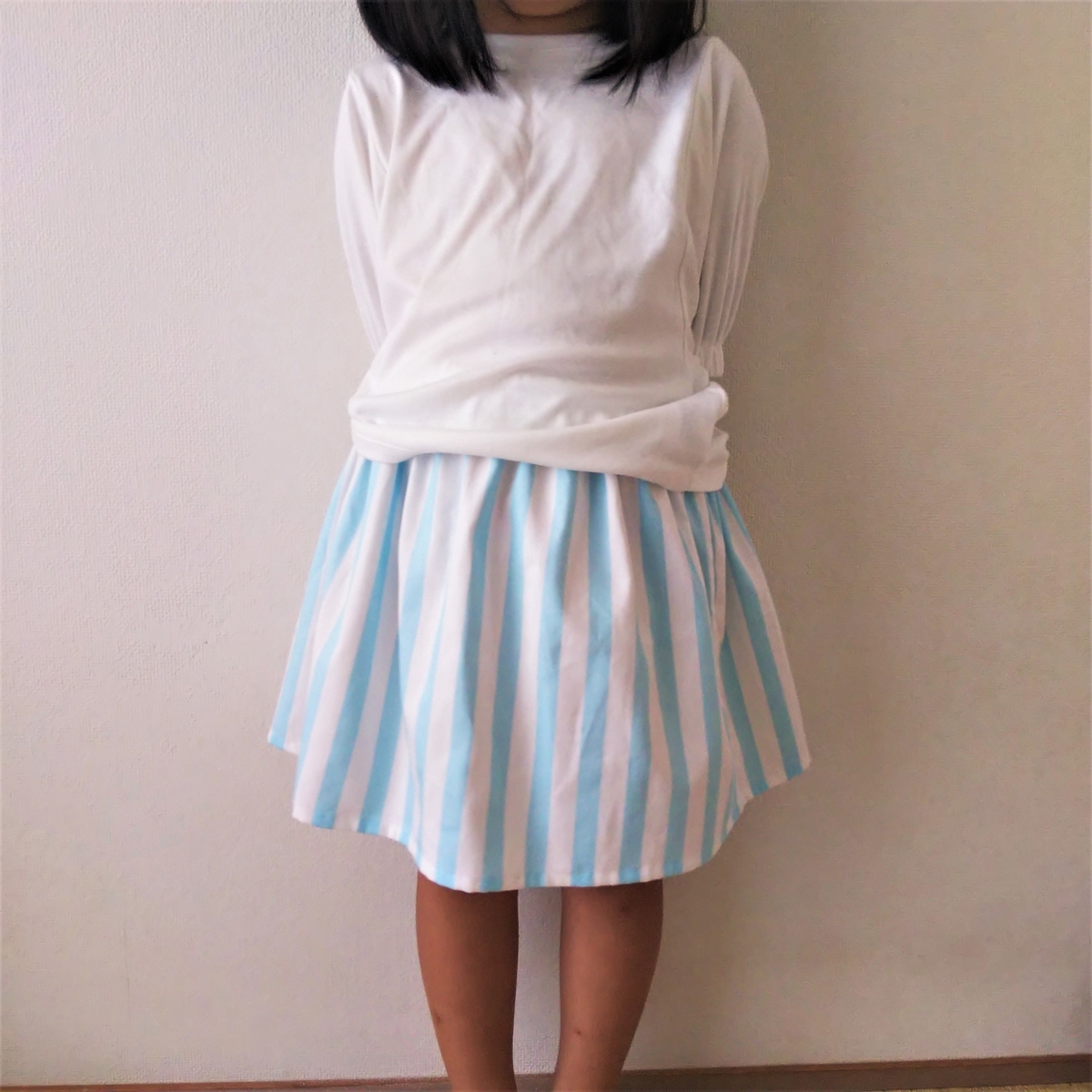 こどもスカートを作ってみた④