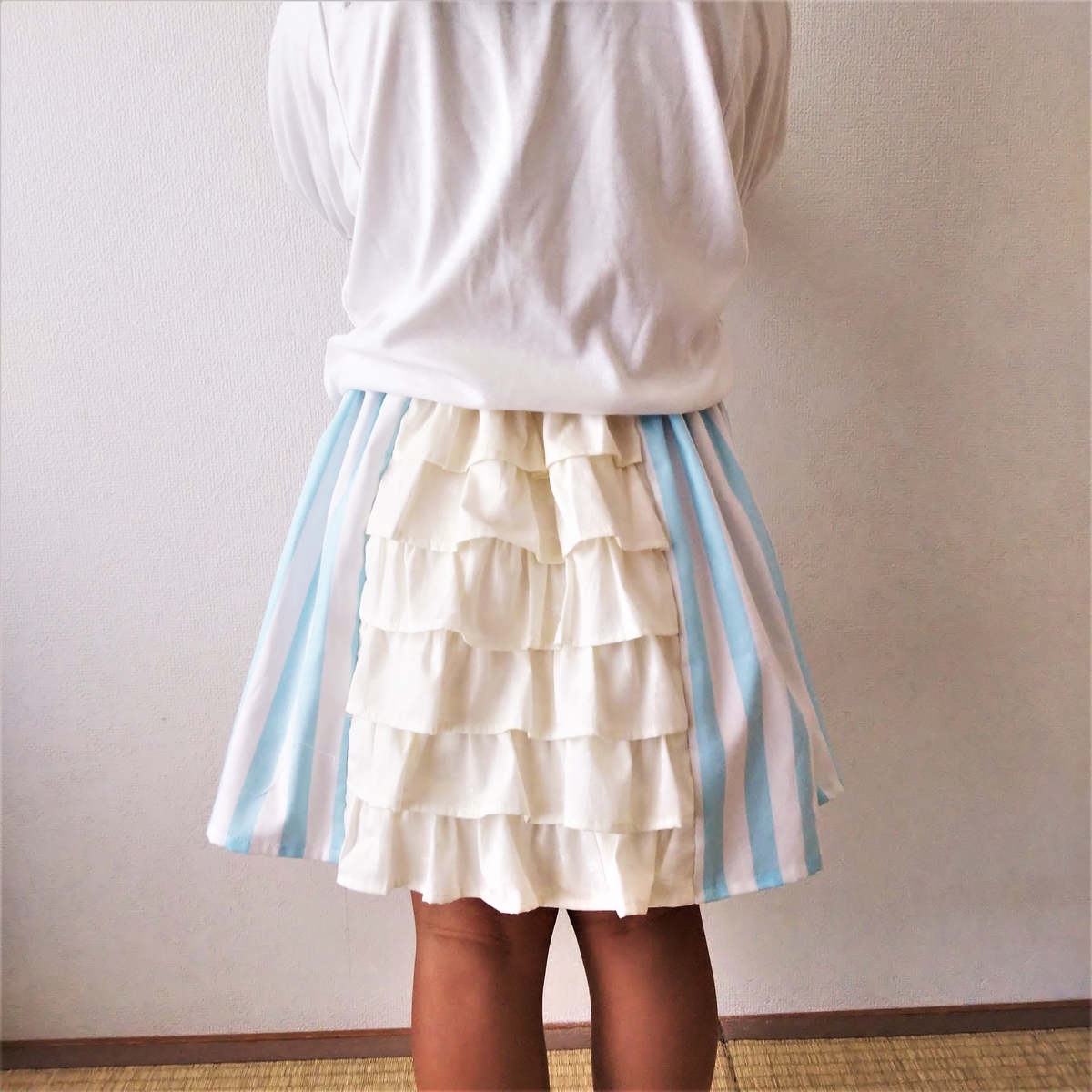 こどもスカートを作ってみた④