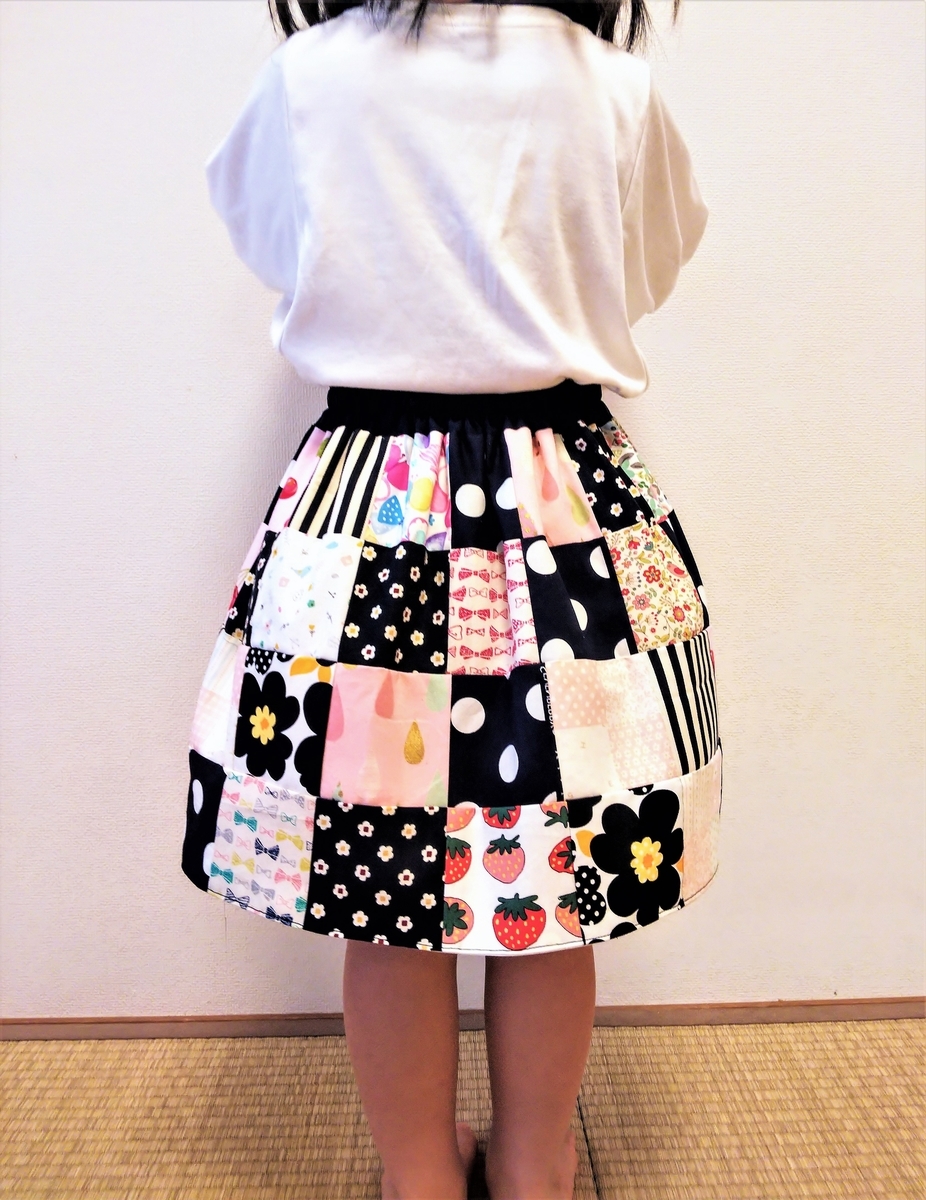 こどもスカートを作ってみた⑤