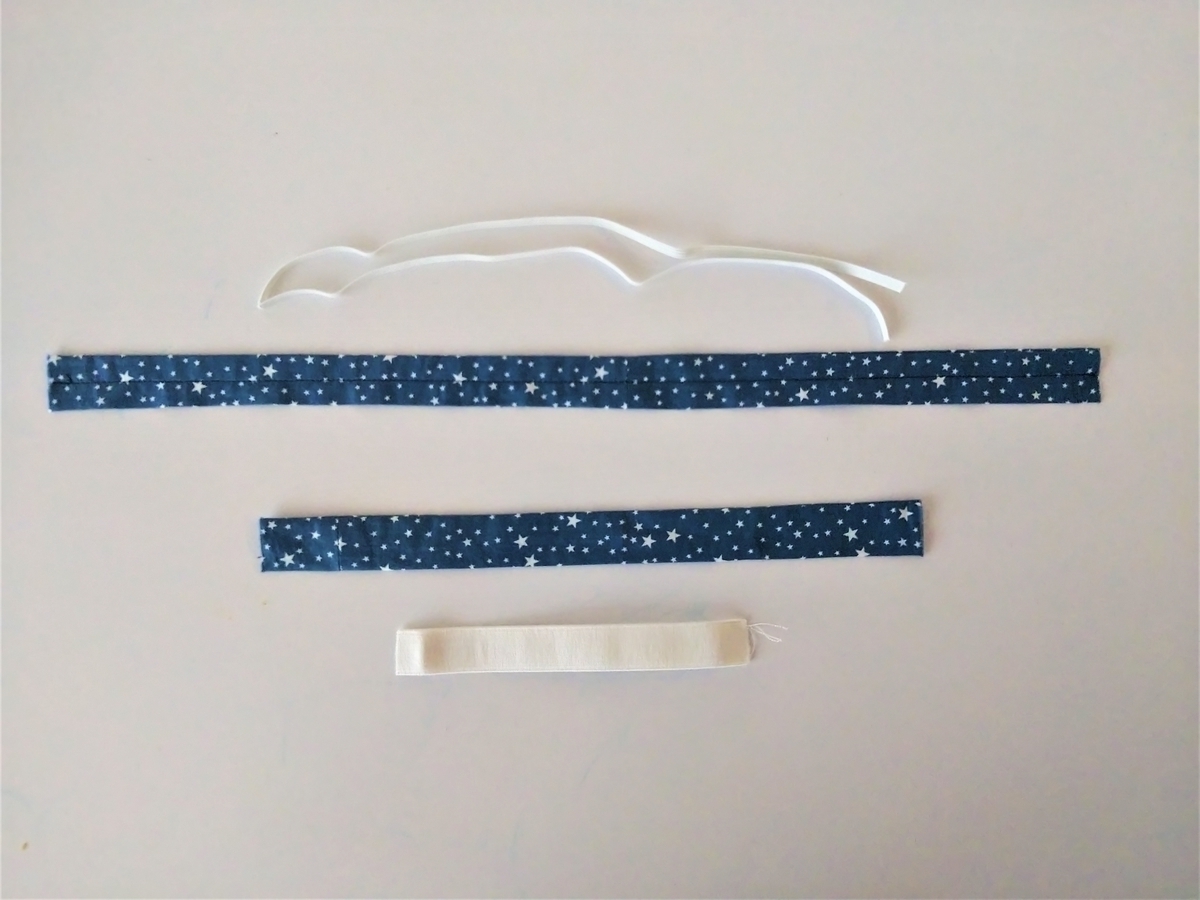 表に返してアイロンで整える