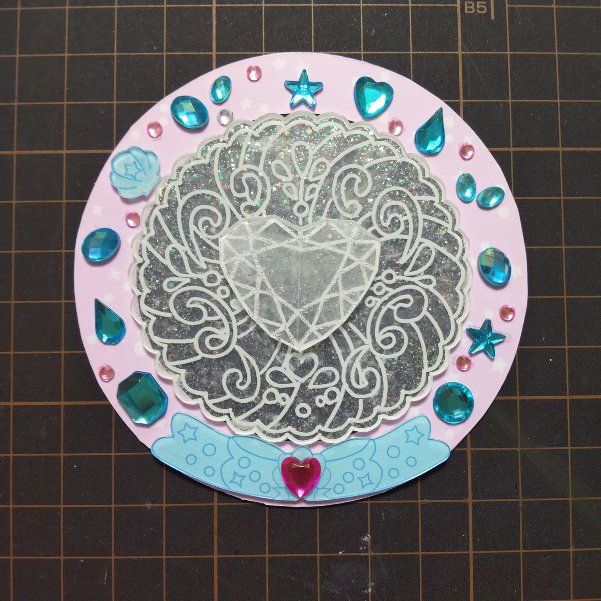 デコレーションシールで飾る