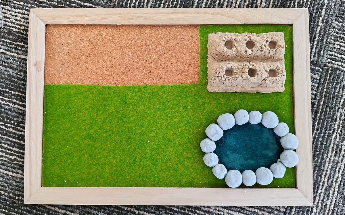 木かる粘土で畑作り