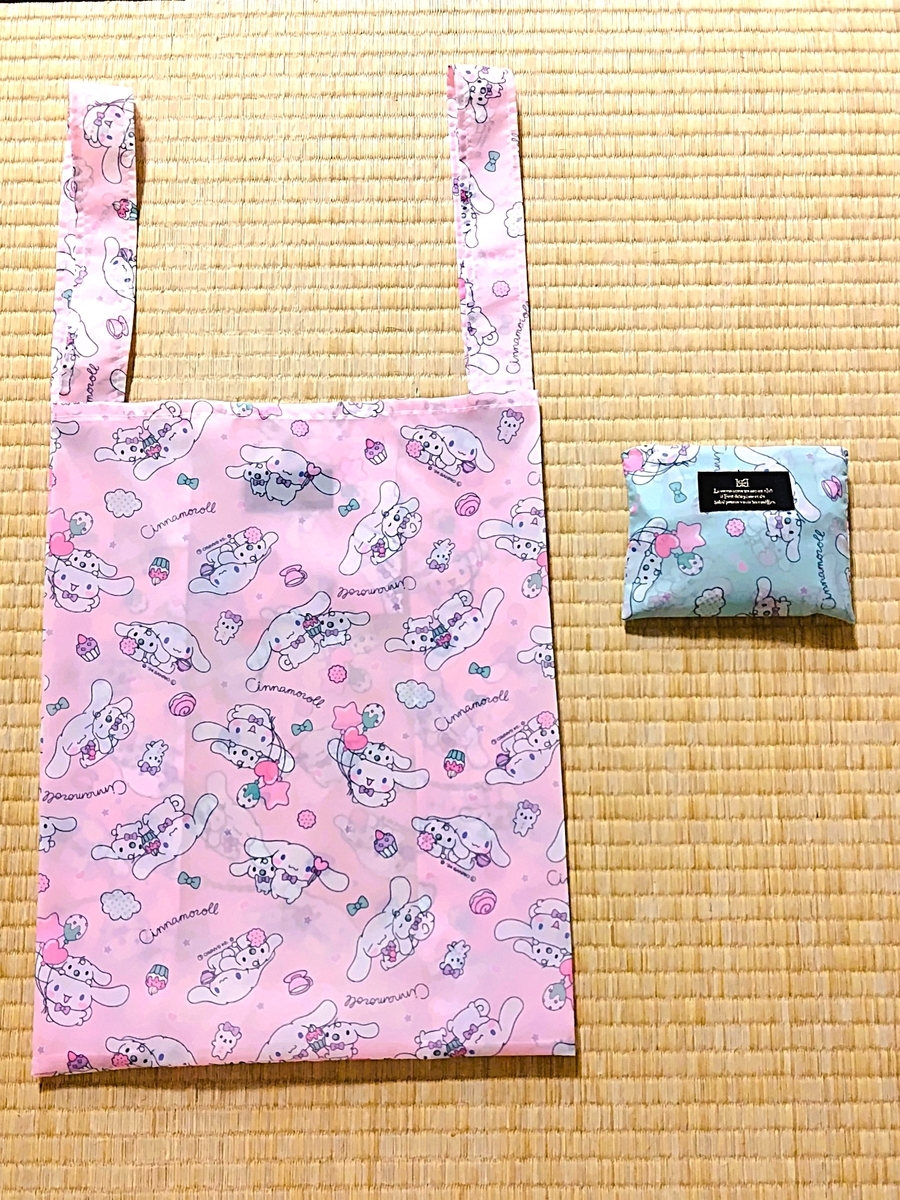 ダイソーのハギレでエコバックを作ってみた