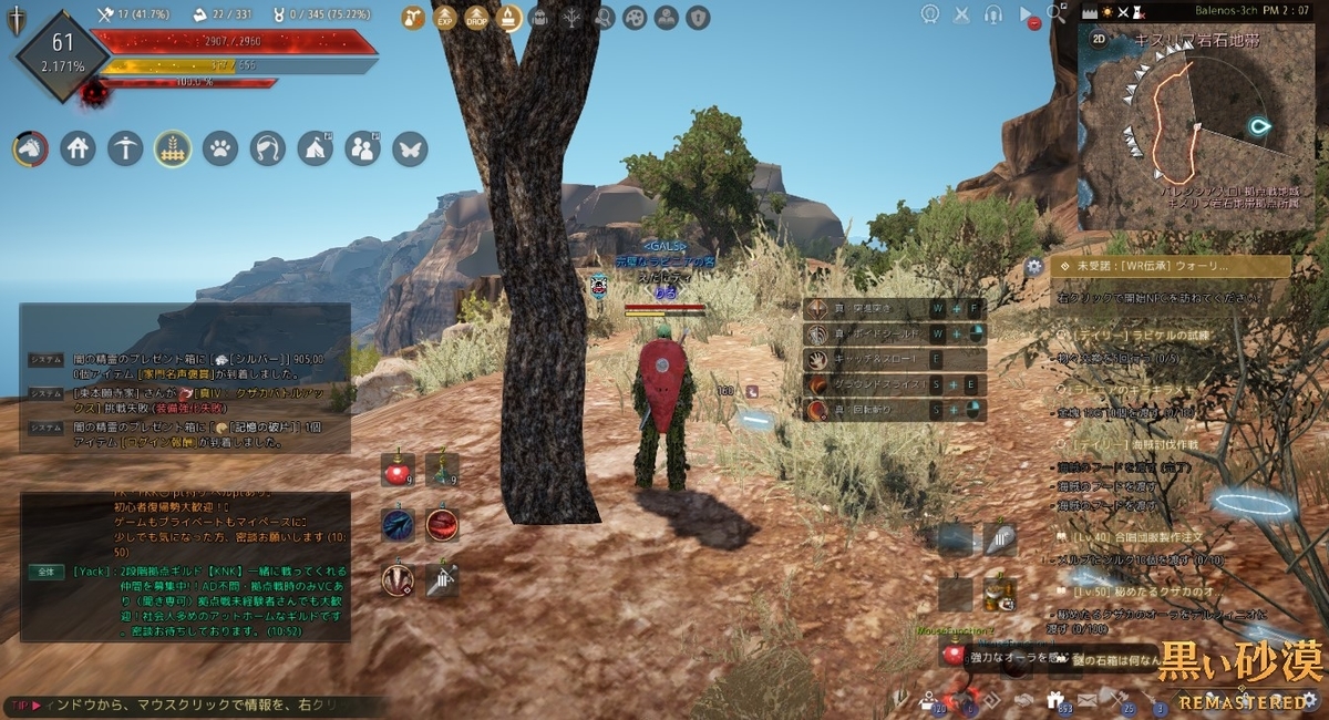 ニワトコの樹液とアカシアの樹液 採集場所の紹介 黒い砂漠 黒い砂漠の永遠 Black Desert