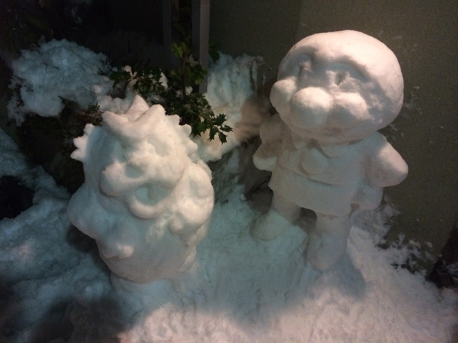 雪だるま14 デュエマのカツドンくんとアンパンマン Teroonの日記