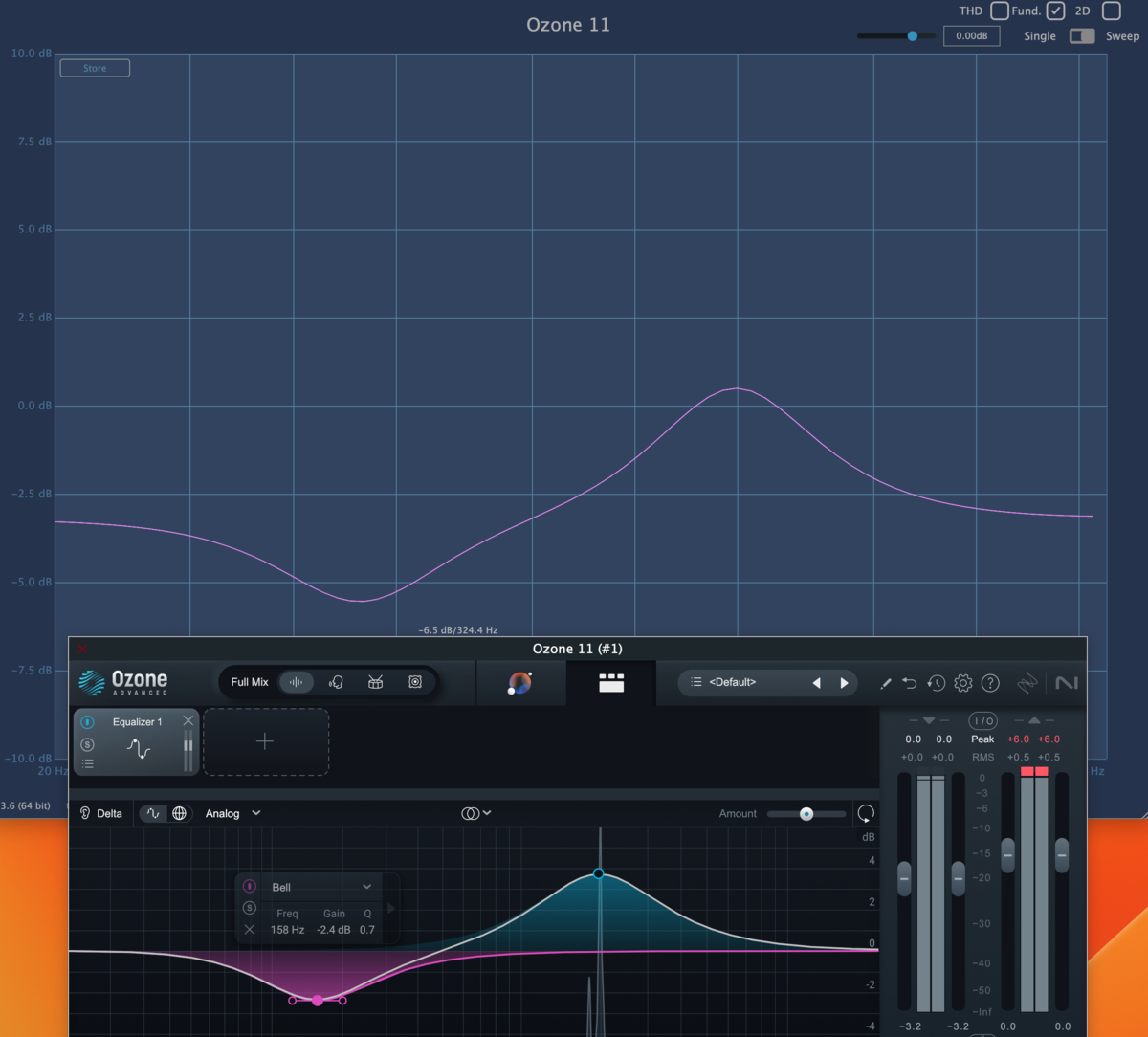 Plugindoctor2を信号処理素人が勉強してみた2-HarmonicAnalysis