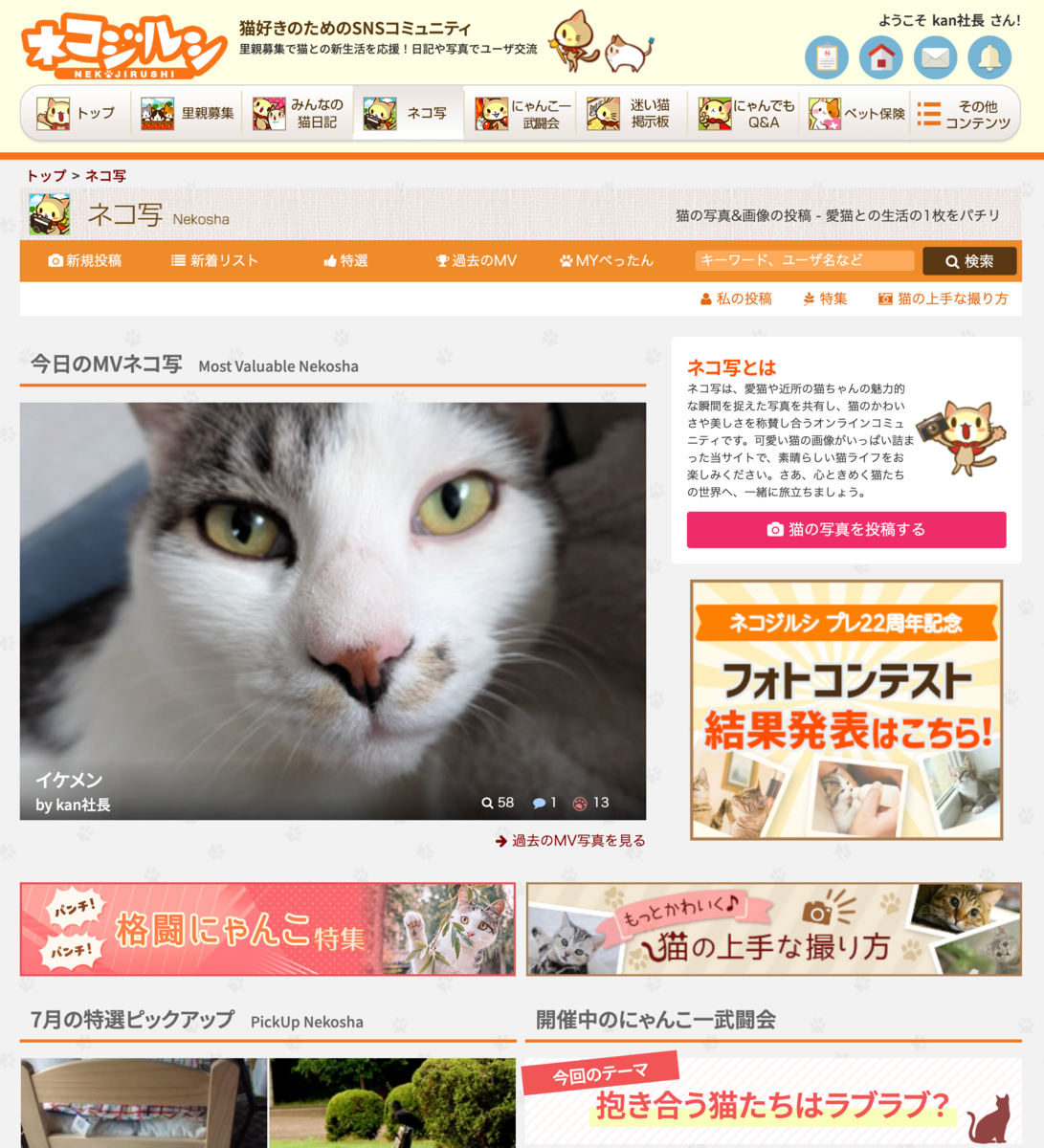 ねこ ページ 今日のネコ写」〜Most Varuable Nekosha〜ピアノ曲 - 音楽教育活動奮闘記