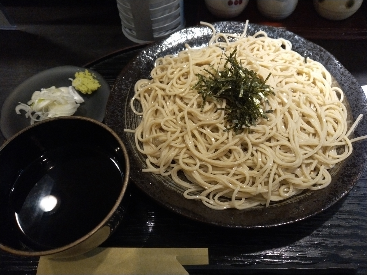 美味しいざるそば