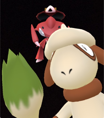 Pokego 色違いwithドーブル Tet Tet S Blog