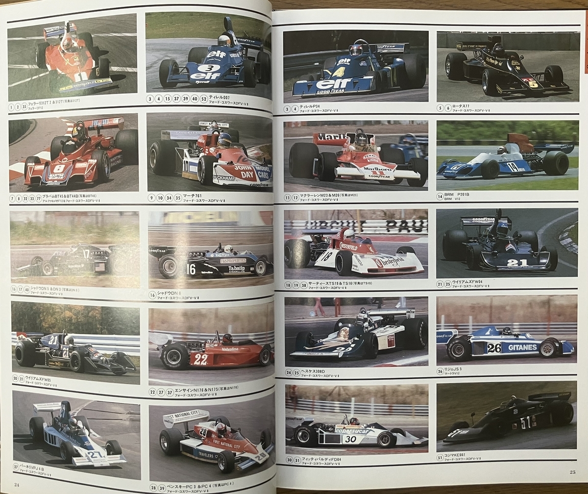 F1全史 1971-1975 名手スチュワートの退場 若手精鋭たちの新時代 F1全史1976-1980」「F1全史1981-1985