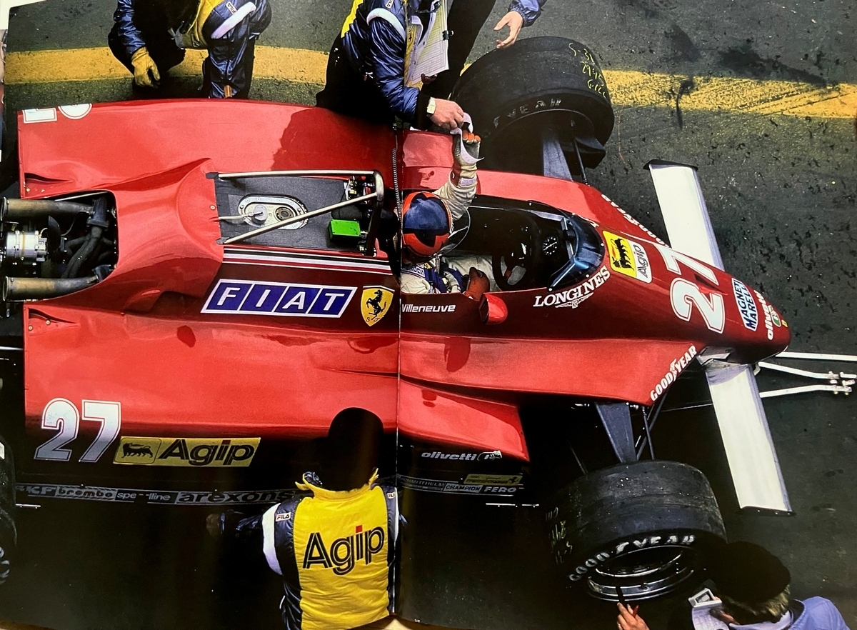 フェラーリF1讃歌1978〜1991」 ヴィルヌーヴ、アレジは