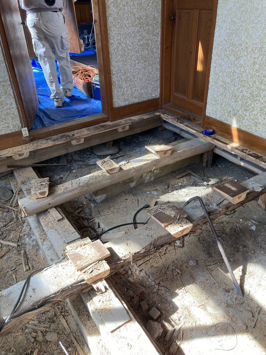 床直しの続き。 - □□□tetsu_9thの目指せXXX万Blog