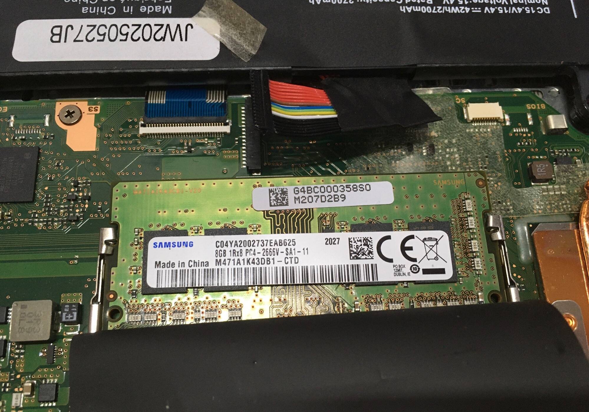 TOSHIBA dynabook G83/FP メモリ交換8→16G - □□□tetsu_9thの目指せ