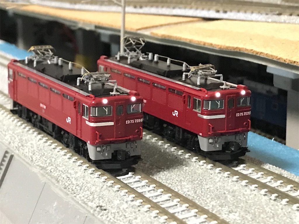 TOMIX ED75 700 後期型 - 鉄分補給
