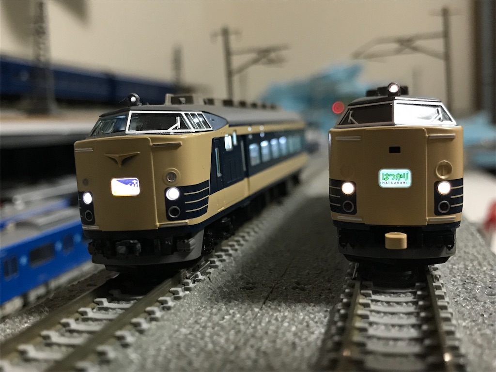 入線記録 TOMIX 583系（クハネ583）リニューアル - 鉄分補給