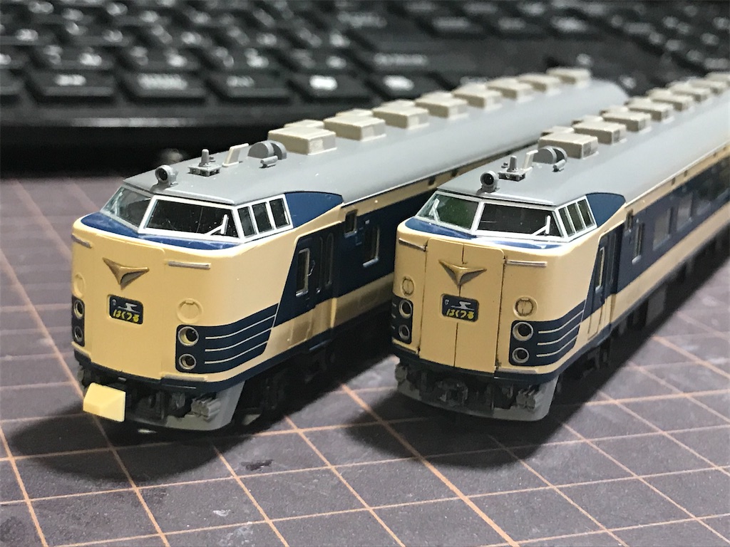 模型加工 スミ入れ作業 - 鉄分補給