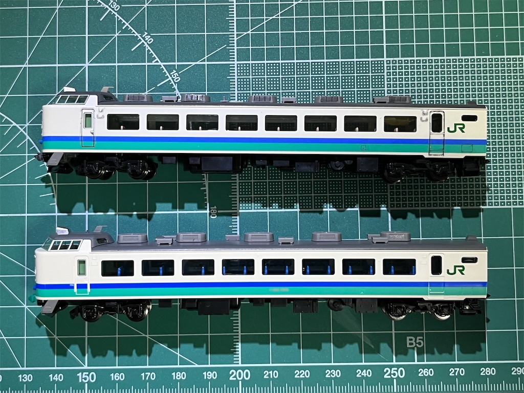 入線記録 TOMIX 485系上沼垂運転区・T5編成 - 鉄分補給
