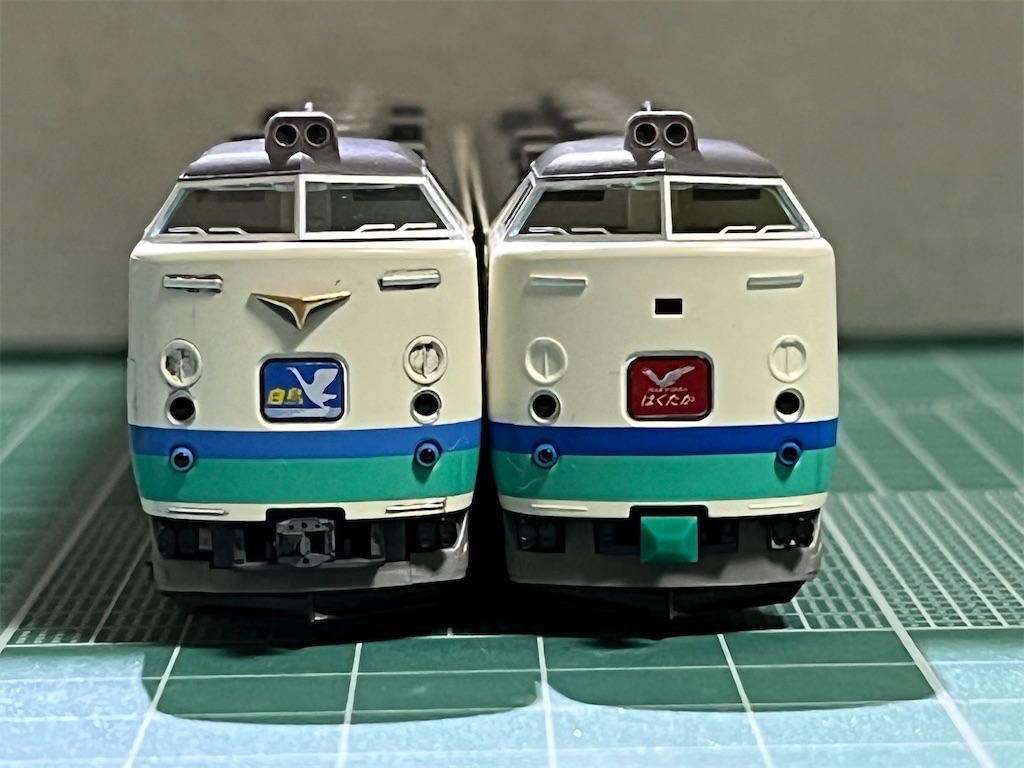 入線記録 TOMIX 485系上沼垂運転区・T5編成 - 鉄分補給