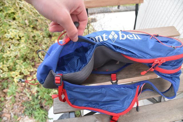 ULTIMATE DIRECTION SJ RACE VEST 2.0」と「mont-bell クロスランナー