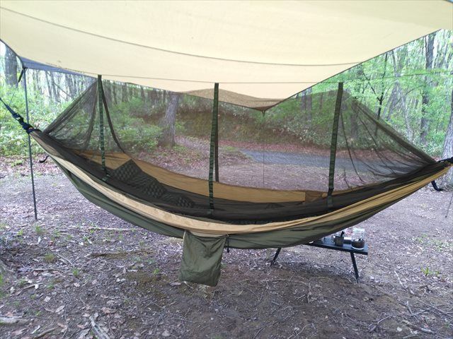 Amazonの激安ハンモックを使ってみたところ、想像以上に良かったという