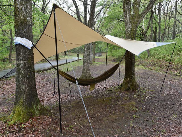 Amazonの激安ハンモックを使ってみたところ、想像以上に良かったという