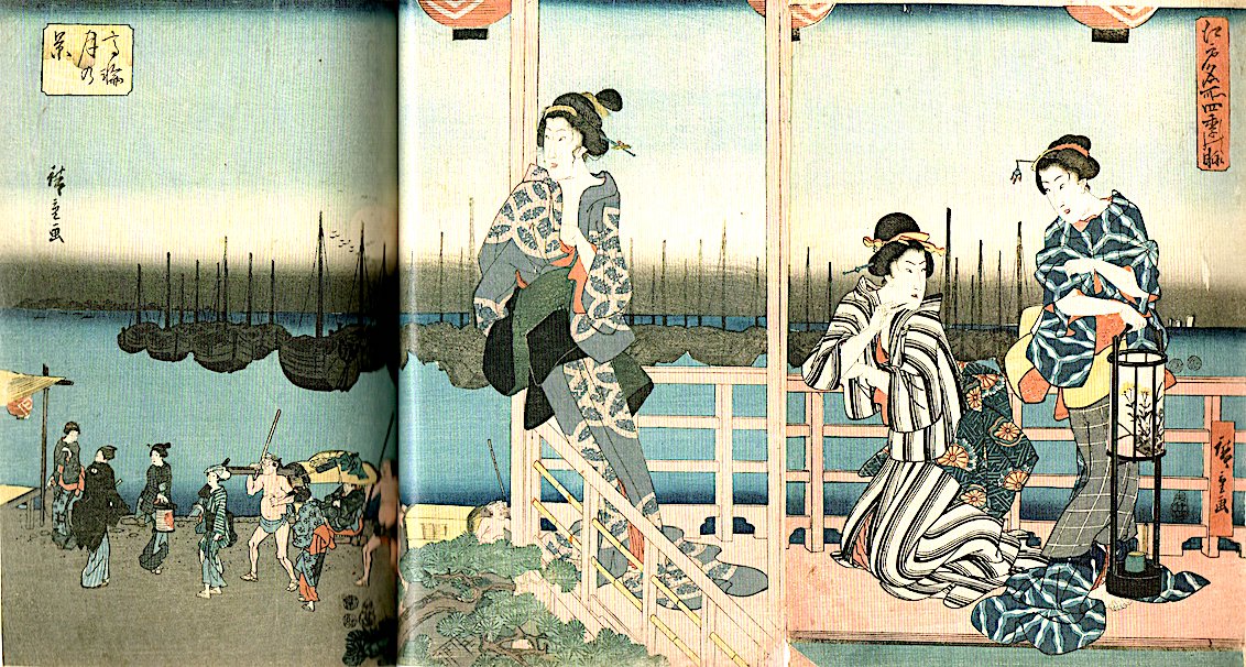 ミュージアム巡り 五大浮世絵師 広重 江戸名所 四季の眺〜 - tetsuro