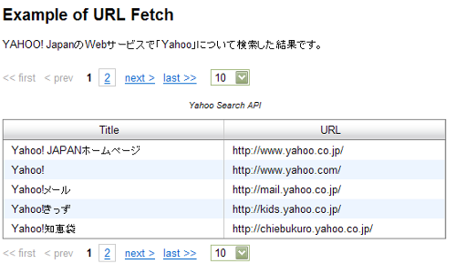 Gae Jのurl Fetchでyahoo Web Search Apiを使う 放浪するエンジニアの F Id Tetsuya Odaka 20091003161530p Image