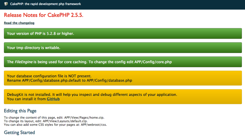 Cakephp