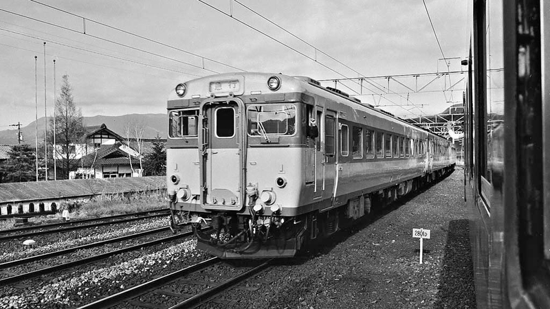 乗車口案内板　急行赤倉 948】 思い出の乗務列車67：中央西線普通列車531D＆522D: 昭和の