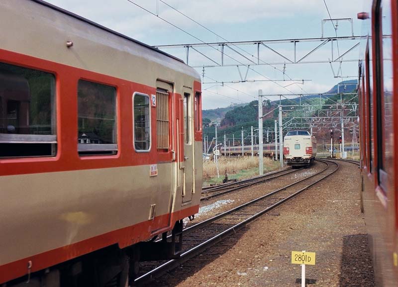 乗車口案内板　急行赤倉 新潟行 2801D 『 赤倉 』 全区間走破！ - あさま銀嶺3号ぶろぐ