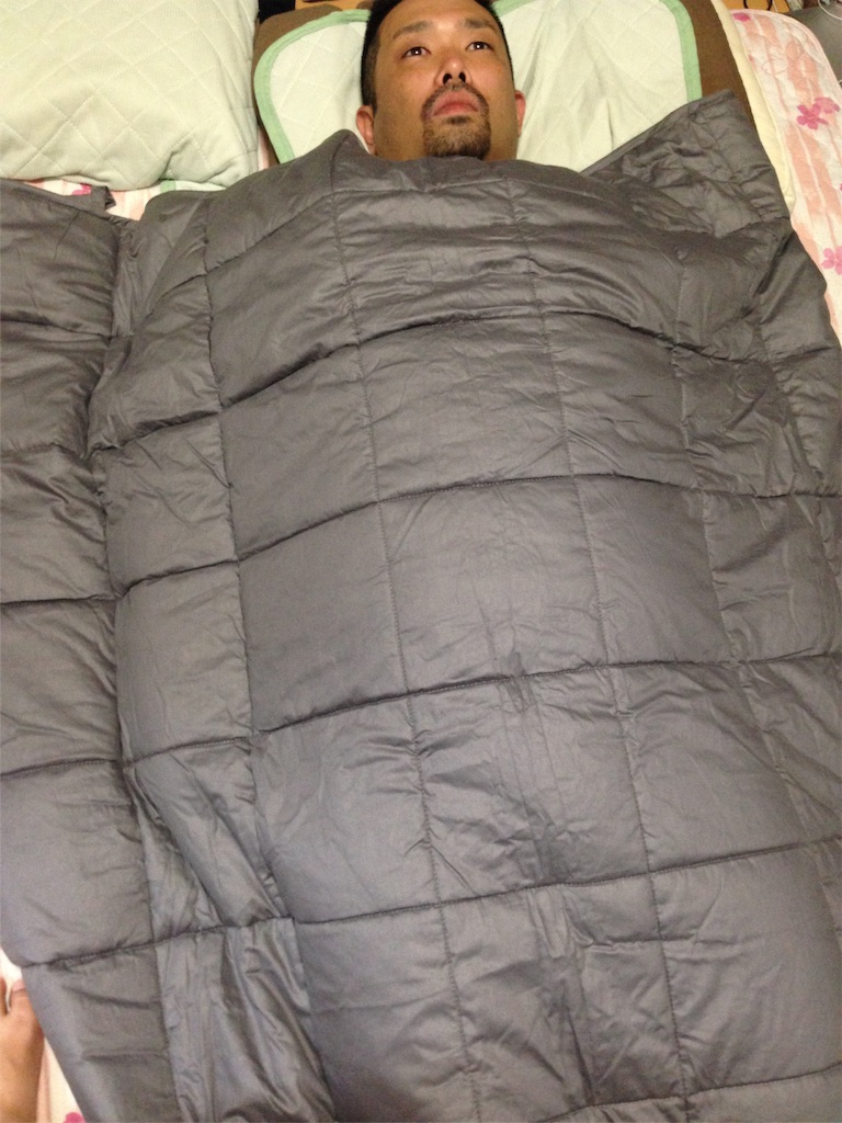 7kgの重い布団で不眠改善 重いブランケットが確実に重い タコの卵 7kgの重い布団で不眠改善 重いブランケットが確実に重い タコの卵