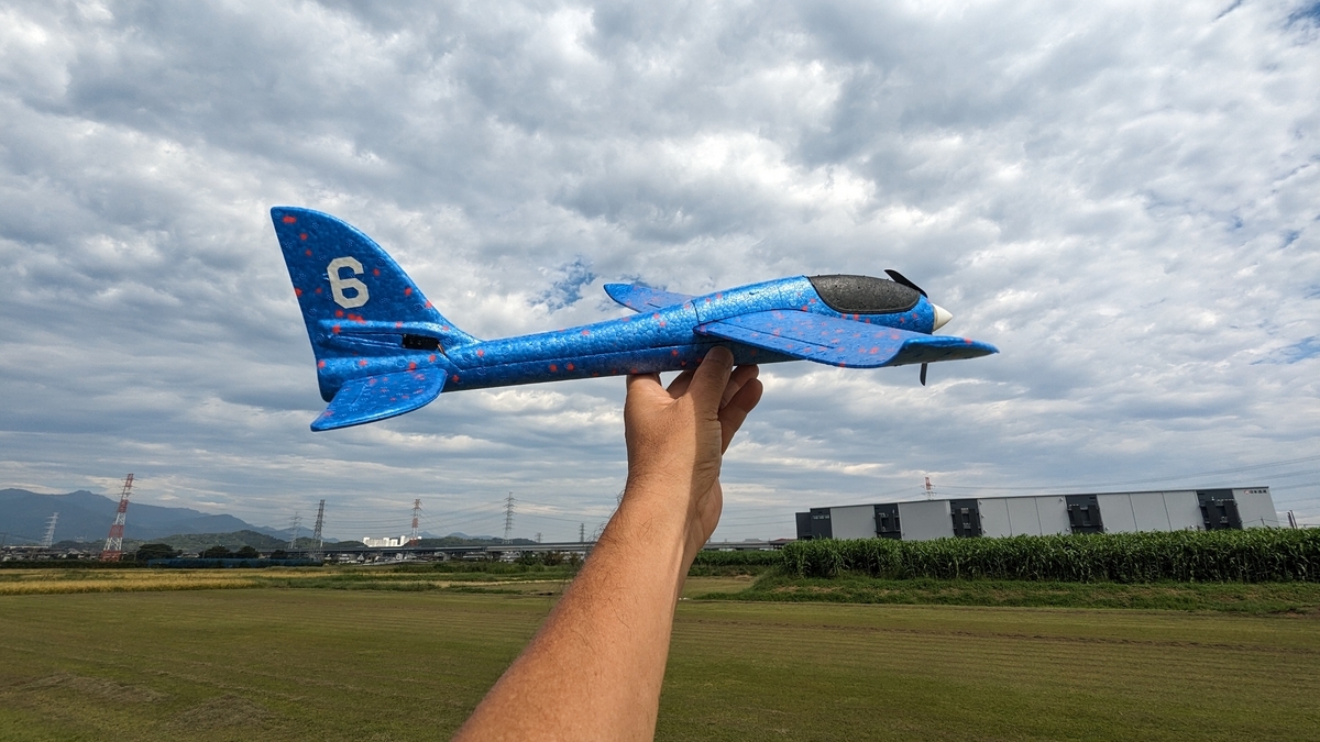 6号機（ダイソー・グライダー）の初飛行 - The Fool In The Valleyの