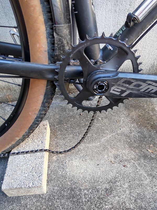 FSA Single Comet Direct Mount」のチェーンリングを交換 FSA Single Comet Direct Mount」のチェーンリングを交換