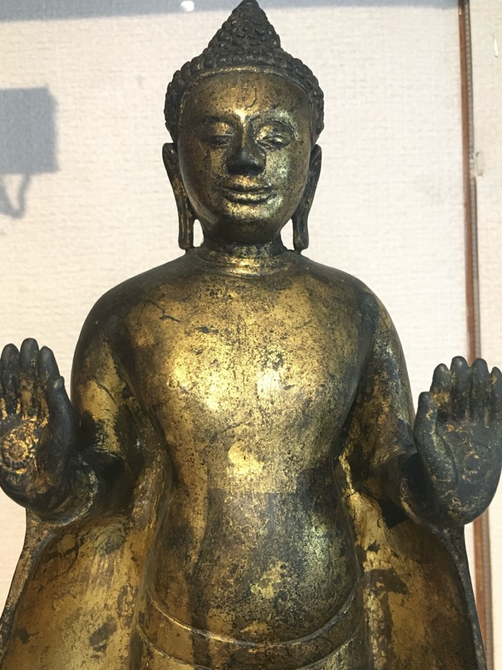 ポスト・バイヨン期の青銅仏 - タイ骨董日記