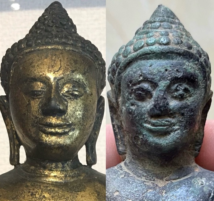 ポスト・バイヨン期の青銅仏 - タイ骨董日記