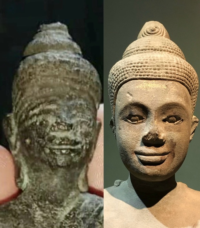 ポスト・アンコール期の青銅仏 - タイ骨董日記