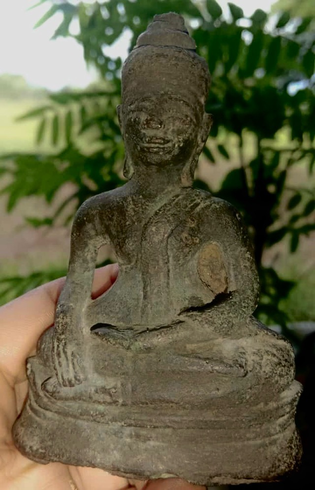ポスト・アンコール期の青銅仏 - タイ骨董日記