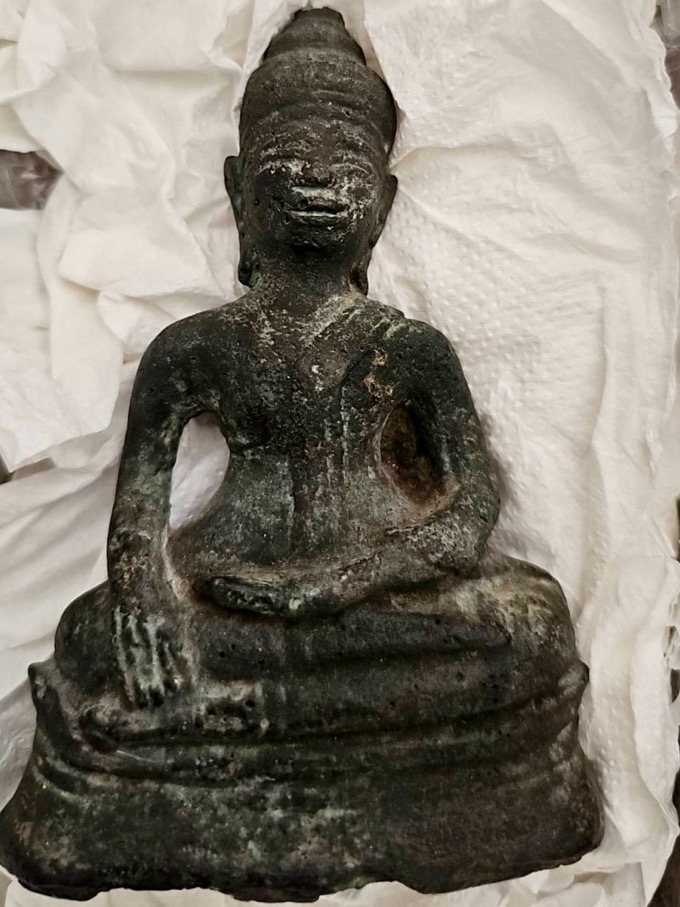 ポスト・アンコール期の青銅仏 - タイ骨董日記