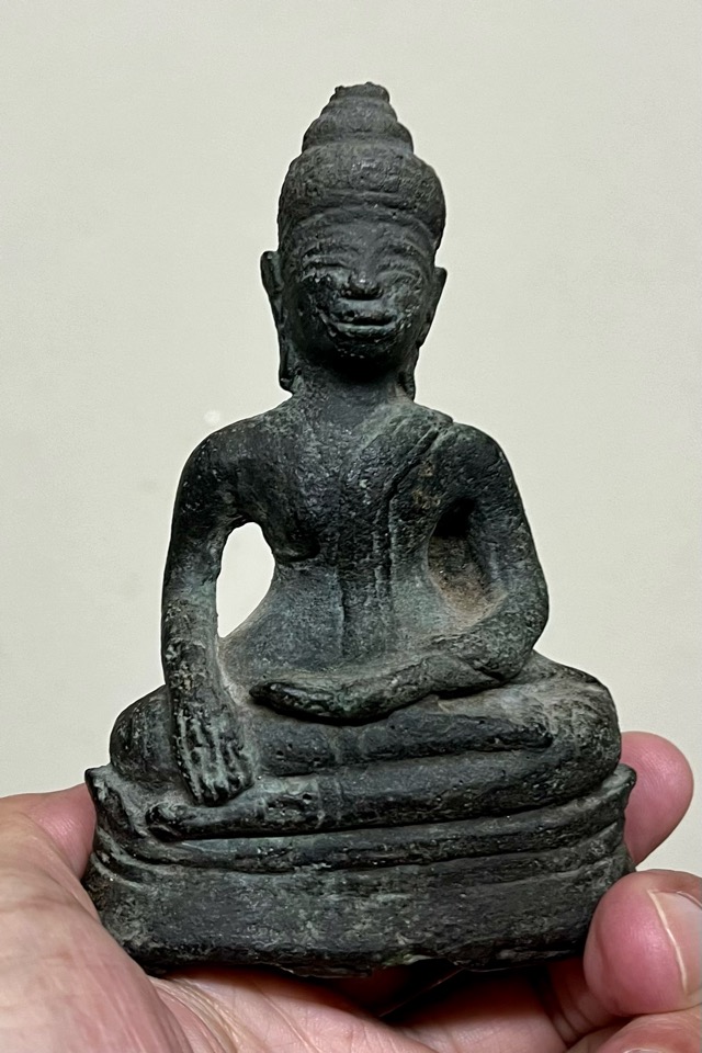 ポスト・アンコール期の青銅仏 - タイ骨董日記