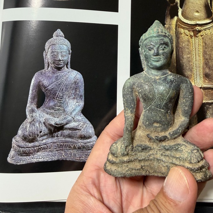 ポスト・バイヨン期の青銅仏 - タイ骨董日記