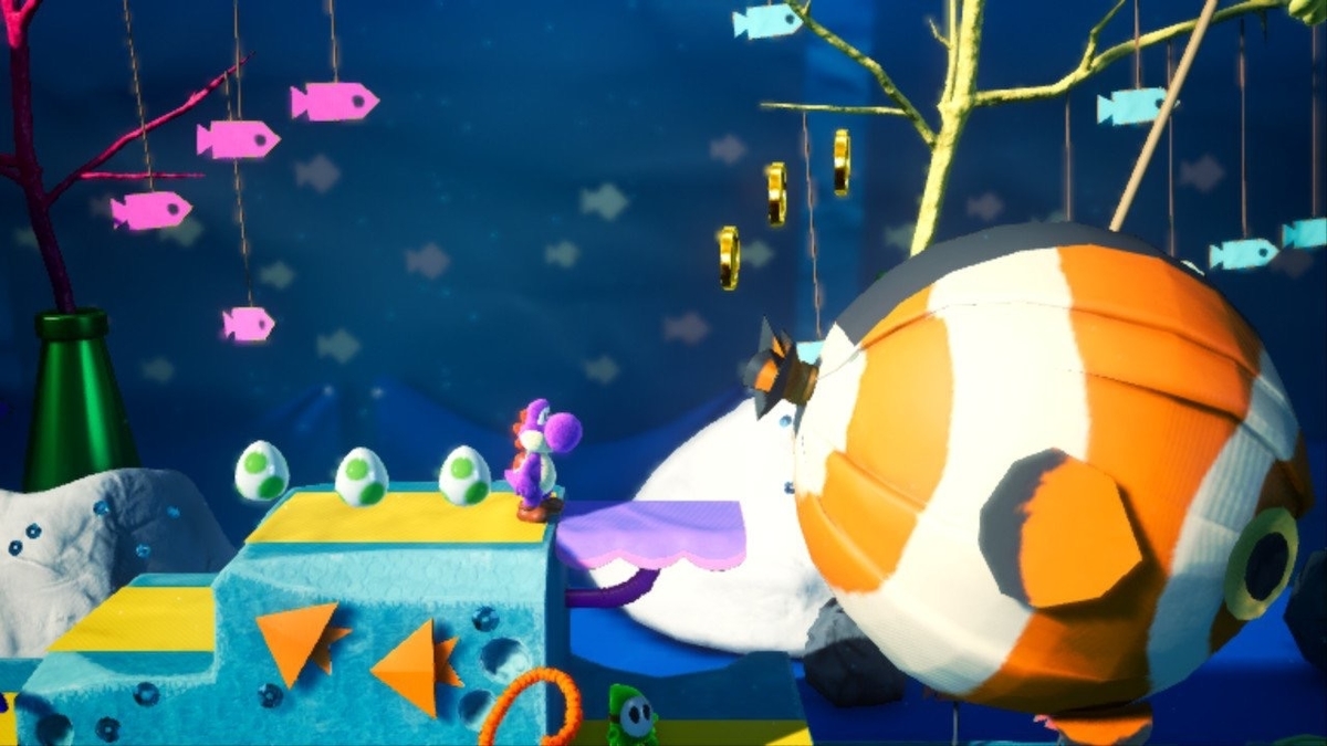 ヨッシークラフトワールド：おさかないっぱい 水の中 - ゲームの公開メモ帳