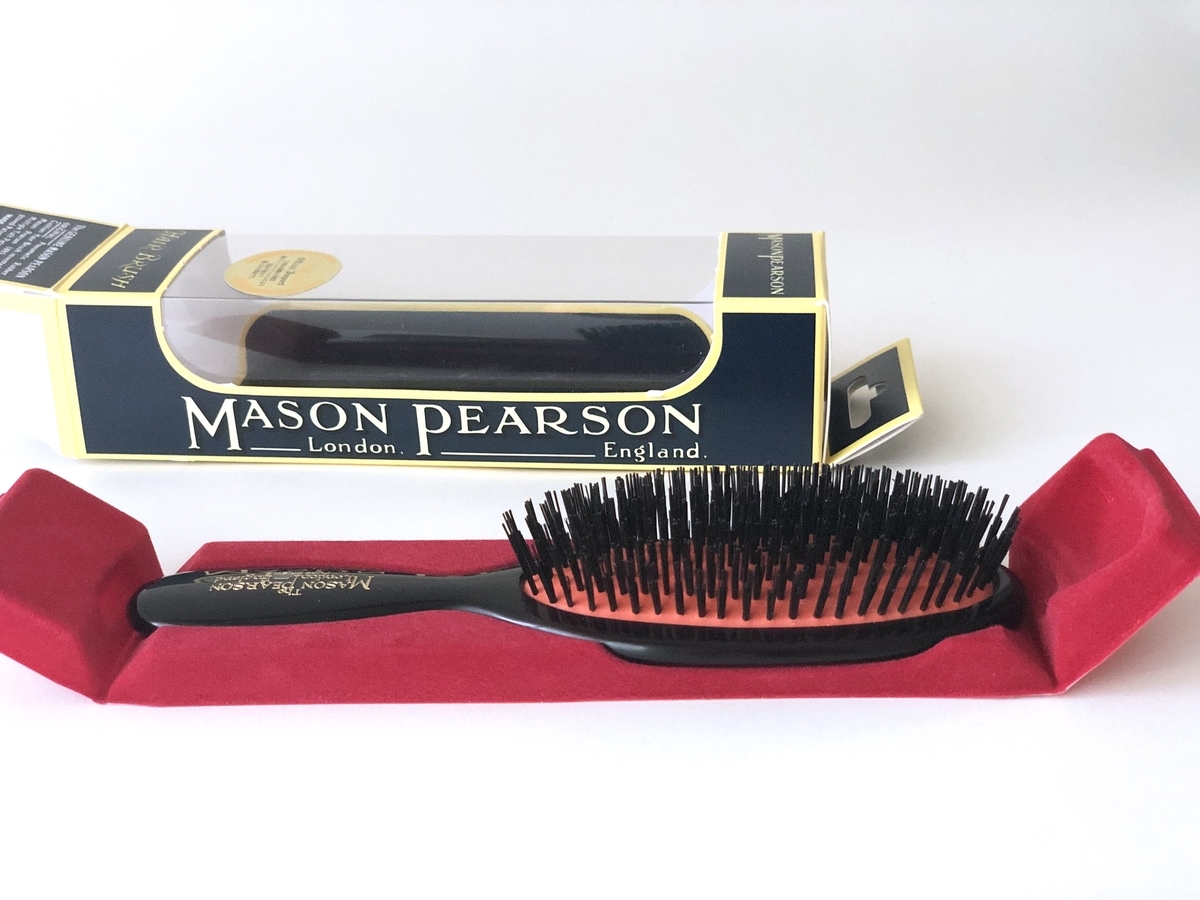 憧れのヘアブラシ Mason Pearson Hair Brush Pocket Bristle（メイソンピアソン ヘアブラシ ポケット