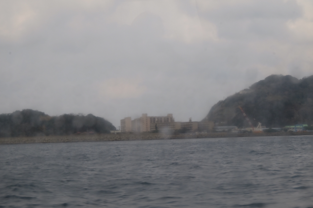 船内から見る高島