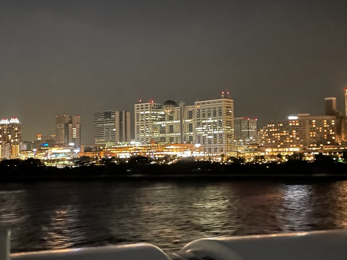 さるびあ丸からの景色 お台場