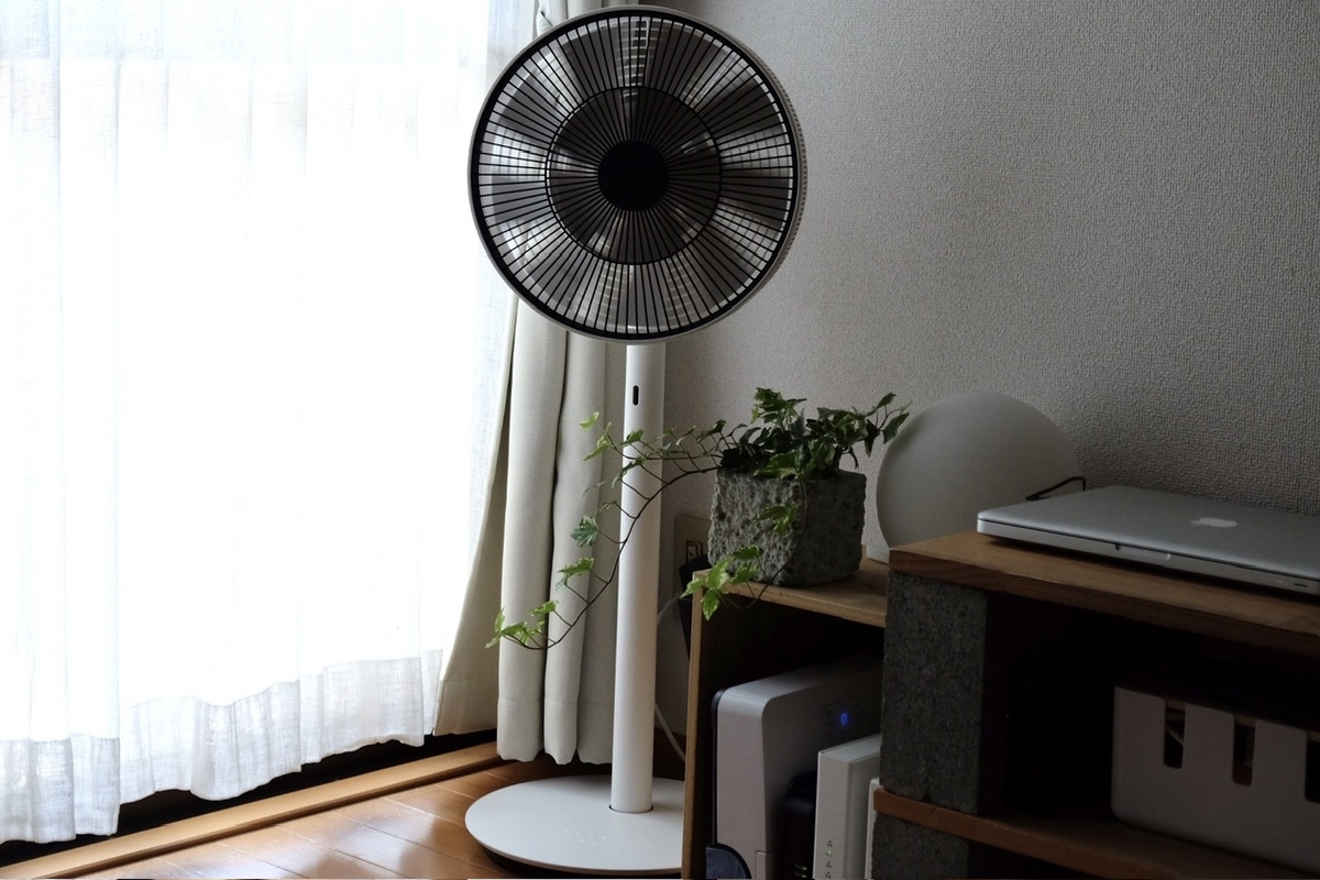 インテリアに合う扇風機　バルミューダ　グリーンファン　
