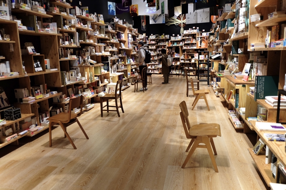 沢山の本が手に取れる