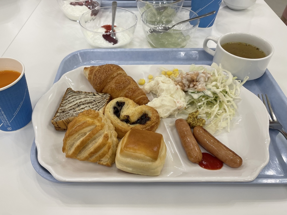 東横イン河口湖大橋の朝食