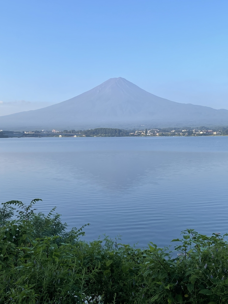 逆さ富士 夏