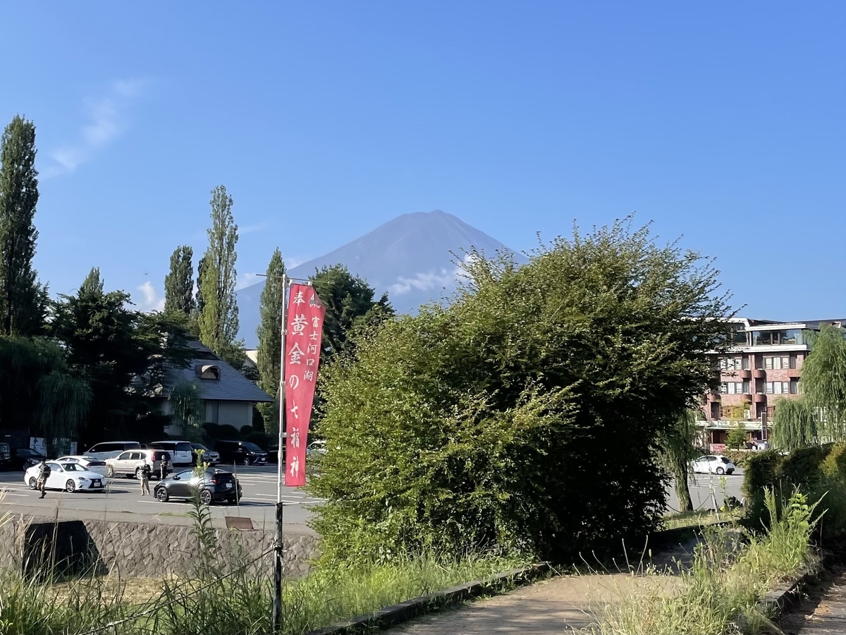 河口湖一周サイクリング