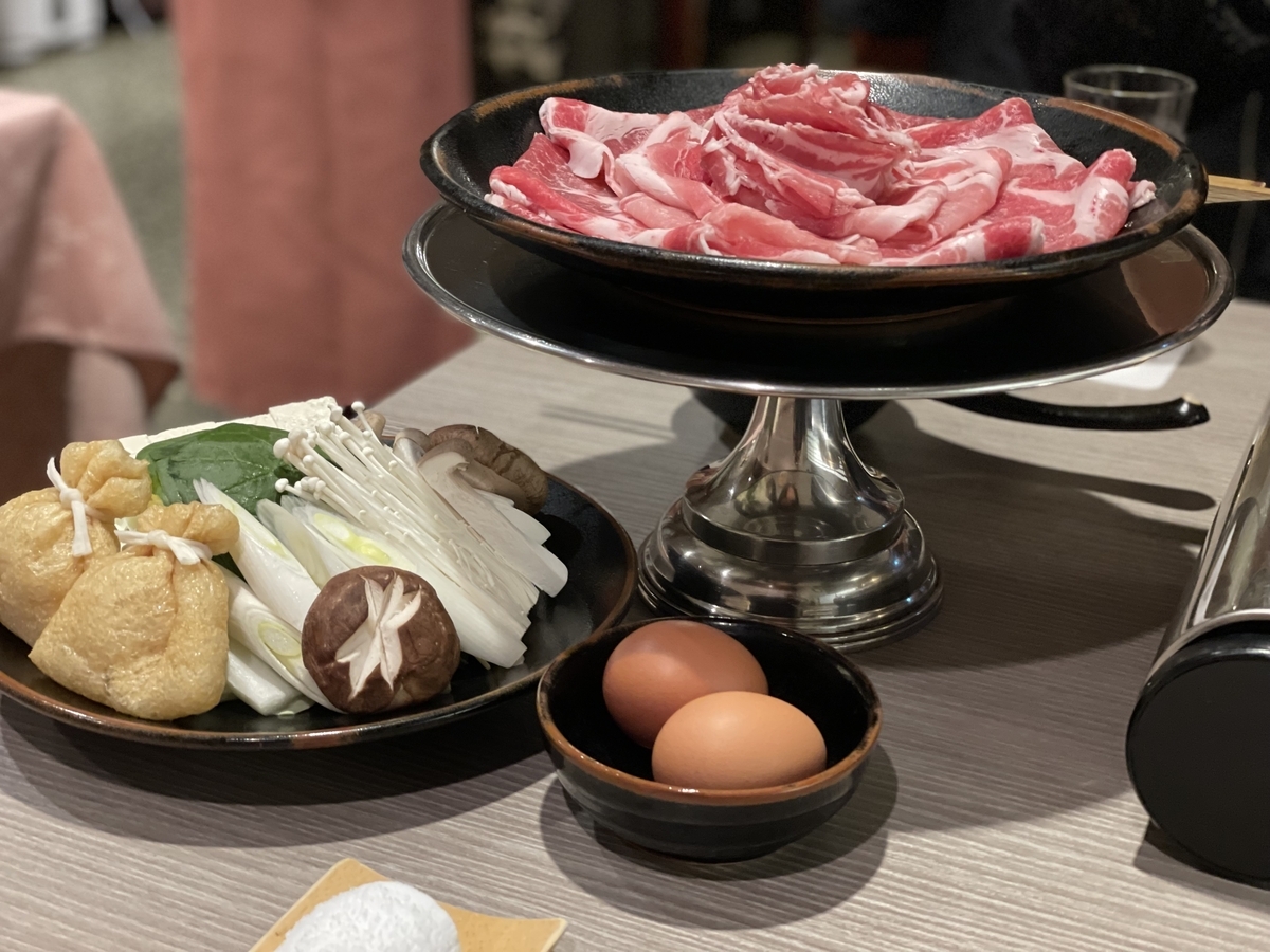 あじもりの豚しゃぶ